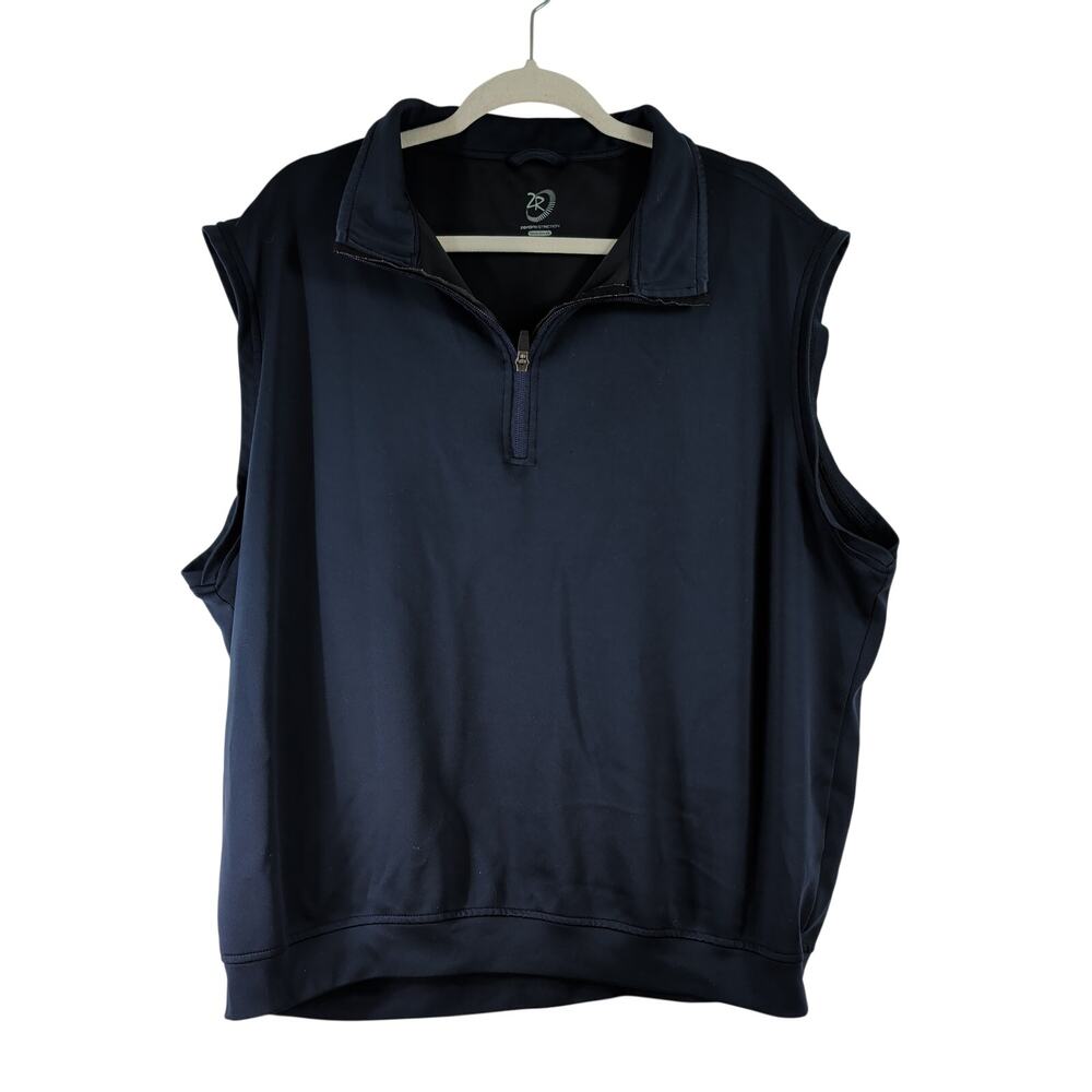 Zero Restrictions Navy Pullover Vest, Size XXL